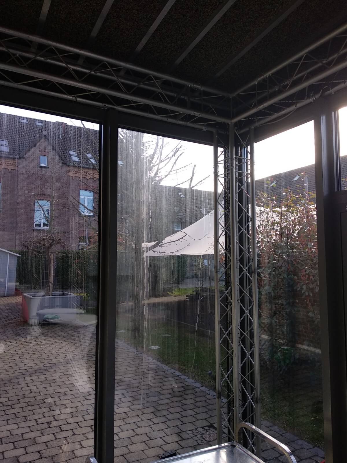 Fensterreinigung Regenstreifen Dortmund Kalkflecken